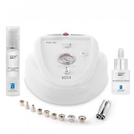 am60 microdermabrasion device + syis cosmetics 