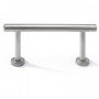 Stainless steel harvey hairstyle footrest 