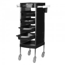 Coloring and storage hairdressing trolley-125880