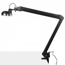 Elegante lámpara de taller led 801-l con vice reg. intensidad de la luz negra 