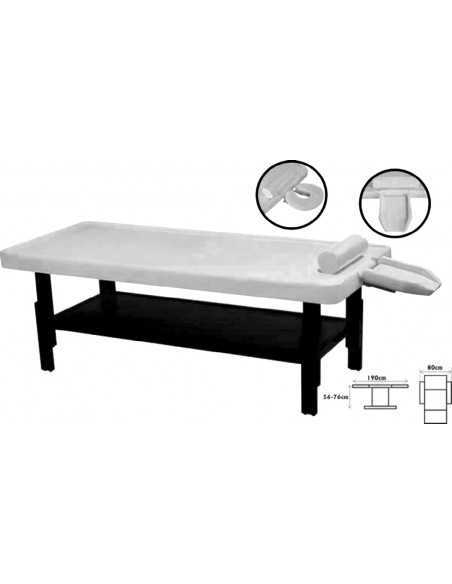 Ayurvedic massage table black
