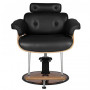 Fauteuil de coiffure florence noir {attributes}