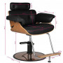 Fauteuil de coiffure florence noir {attributes}