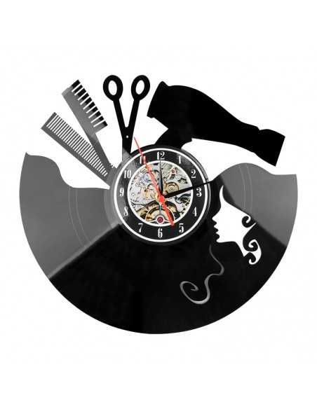 Horloge salon de coiffure décor q-102 