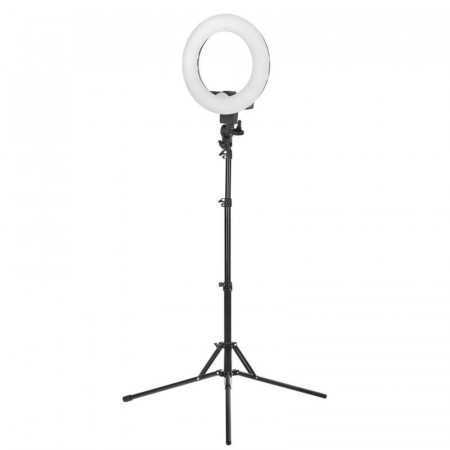 Associate Article  119780 LAMPA PIERŚCIENIOWA RING LIGHT 12" 35W LED CZARNA + STATYW