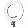 Ring Light professionnelle  119781 ANNEAU DE LUMIÈRE 18" 48W NOIR LED + TRÉPIED