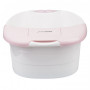 Bassine bain pieds  126856 ENSEMBLE DE RECEVEUR DE DOUCHE À HAUTEUR RÉGLABLE + MASSEUR DE PIEDS MASSEUR CHAUFFANT FB-60