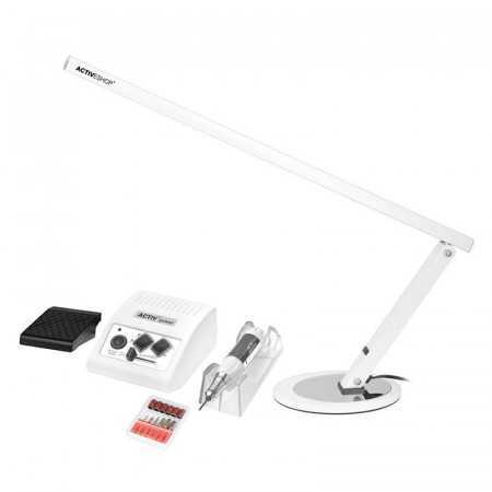 Associate Article  131750 FREZARKA ACTIV POWER JD500 WHITE + LAMPKA NA BIURKO SLIM 20W BIAŁA