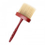 HAIRDRESSING BRUSH WOODEN NECK LONG 