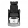 SPA PEDICURE CHAIR AZZURRO 016C BLACK WITH BACK MASSAGE AND HYDRO MASSAGE