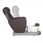 SILLÓN DE PEDICURA SPA AZZURRO 016C MARRÓN CON MASAJE DE ESPALDA E HIDRO MASAJE