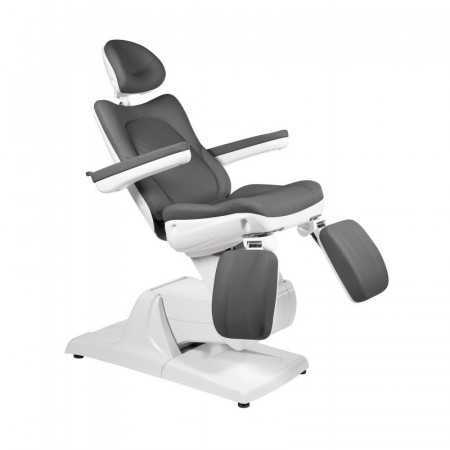 Electric podiatry chair WHITE DARK GREY 3 Motors