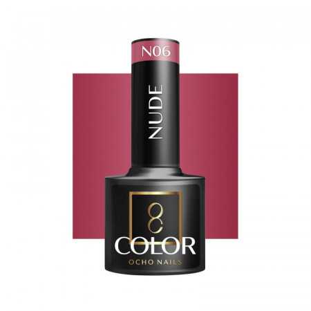 OCHO NAILS Verniz Gel Nude N06 - 5 g