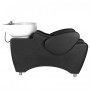 Black shampoo basin