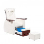 SILLÓN SPA PARA PEDICURA CON MASAJE DE ESPALDA AZZURRO 101 BEIGE