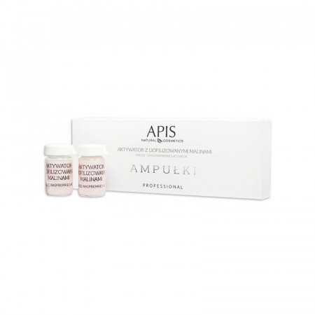 Apis ampollas activador con frambuesas liofilizadas 5uds.