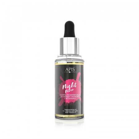 Apis Night Fever Olive Regenerating Cuticle and Nail Treatment with Vitamin E, 30 ml