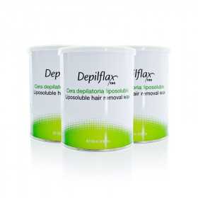 Depilflax 100 cera depilatoria natural bote 800 ml 