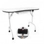 Bureau pliant 4031 blanc + sac 