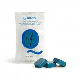 QUICKEPIL CERA DURA SIN TIRAS PARA DEPILACION 1KG AZUL 