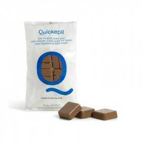 QUICKEPIL CERA DURA SIN TIRAS PARA DEPILACIÓN 1 KG CHOCOLATE 