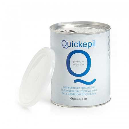 QUICKEPIL DEPILATIEWAX BLIK 800ML NATUURLIJK 