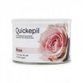 Quickepil Enthaarungswachs Rose 400 ml Dose 