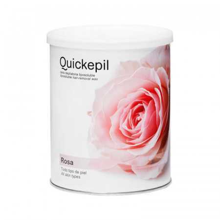 Quickepil cire à épiler rose 800 ml bidon 