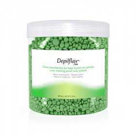 DEPILFLAX HARDE WAX ZONDER STRIP VOOR DEPILATIE PAREL 600G VEGE 