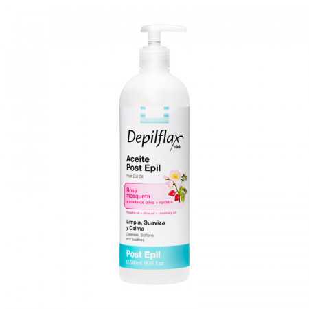 Depilflax 100 aceite despues de la depilacion 500 ml 