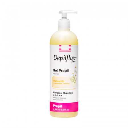 Depilflax 100 gel antes de la depilación 500 ml 