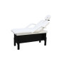 Massageliege 2215B.A26.DB FESTE MASSAGETISCH BEIGE MIT HOLZKASTEN