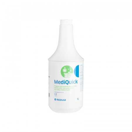 Désinfectant de surface Mediquick 1 L avec pulvérisateur 