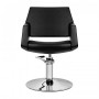 Fauteuil de coiffure noir gabbiano santiago {attributes}