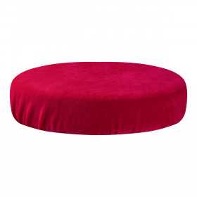 Funda taburete velour fucsia