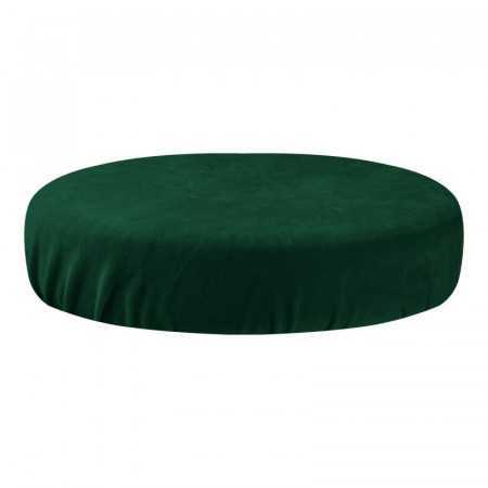 Funda taburete velour verde botella