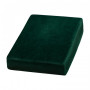 Drap velours vert bouteille 