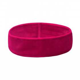 Diadema de rizo fucsia