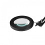 LED magnifying glass lamp Glow 308 for the tabletop black USB 