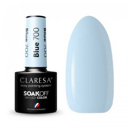 CLARESA Esmalte de uñas híbrido AZUL 700 -5g