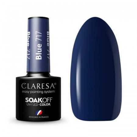 CLARESA Vernis Hybride BLEU 717 -5g 