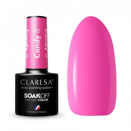 CLARESA Vernis Hybride CANDY 8 -5g 