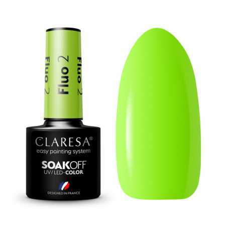 CLARESA barniz híbrido FLUO 2 -5g