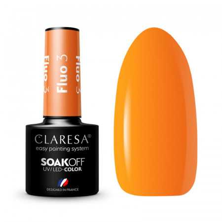 CLARESA barniz híbrido FLUO 3 -5g