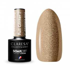 CLARESA Smalto ibrido FULL GLITTER 2 -5g