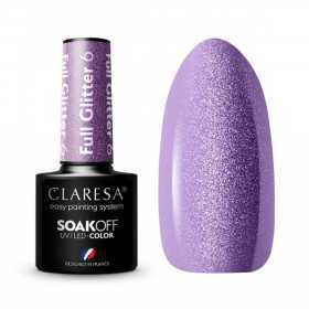 CLARESA FULL GLITTER Hybridpolitur 6–5 g 