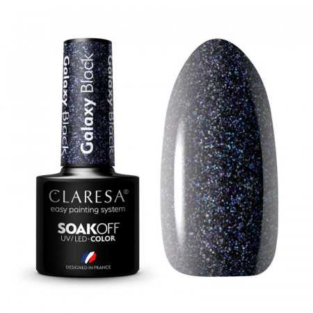 CLARESA Esmalte en gel Galaxy Black 5g