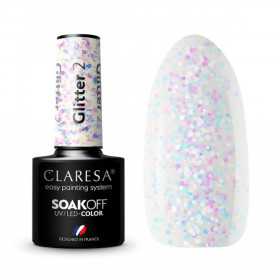 CLARESA Smalto ibrido GLITTER 2 -5g