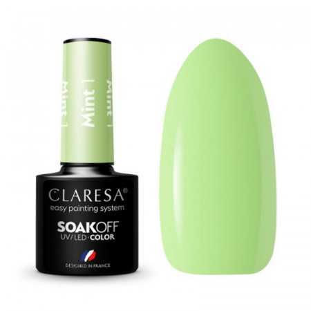 CLARESA Vernis à ongles hybride MENTHE 1 -5g 