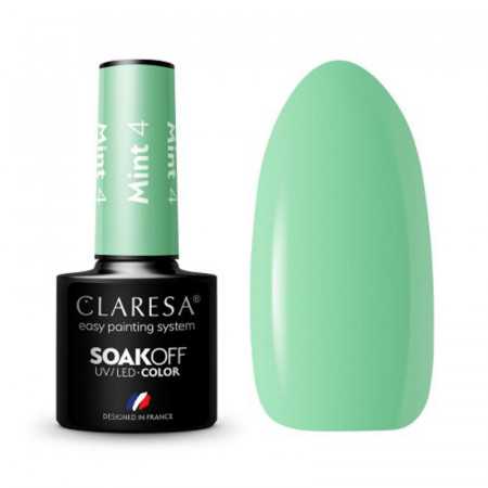 CLARESA Vernis à ongles hybride MENTHE 4 -5g 